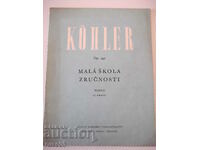 Sheet music "KÖHLER" - 24 pages.