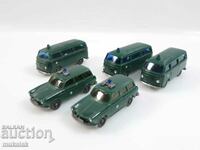 1:87 H0 WIKING POLICE MODEL POLICE LOT 5 BUC.