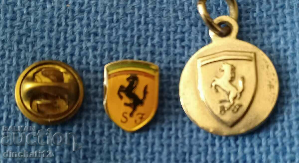 Παράδοση Σήμα και μενταγιόν της Ferrari Shell. Auto Moto Παράδοση Σήμα και μενταγιόν της Ferrari Shell. Auto Moto