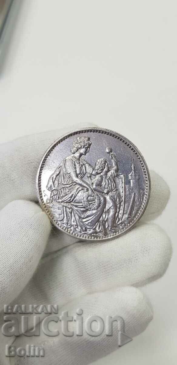 Very rare silver 5 franc coin 1865 - Switzerland with price 390.00 BGN | € 199.40 Very rare silver 5 franc coin 1865 - Switzerland with price 390.00 BGN | € 199.40