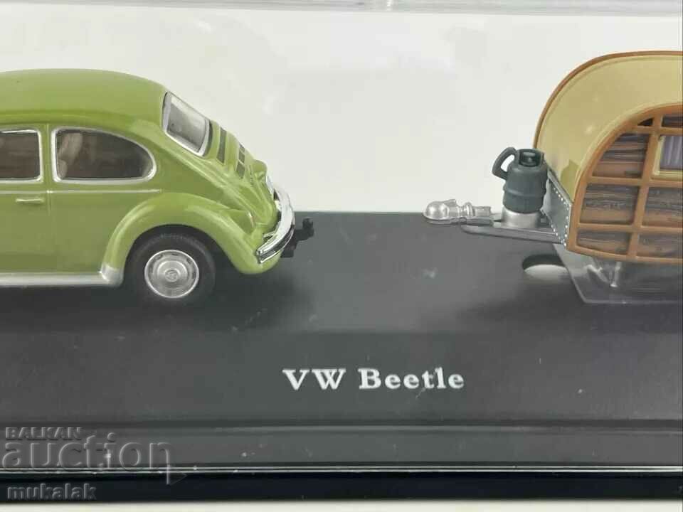 Delivery of 1:72 HONGWELL VW BEETLE CARAVAN TOY MODEL