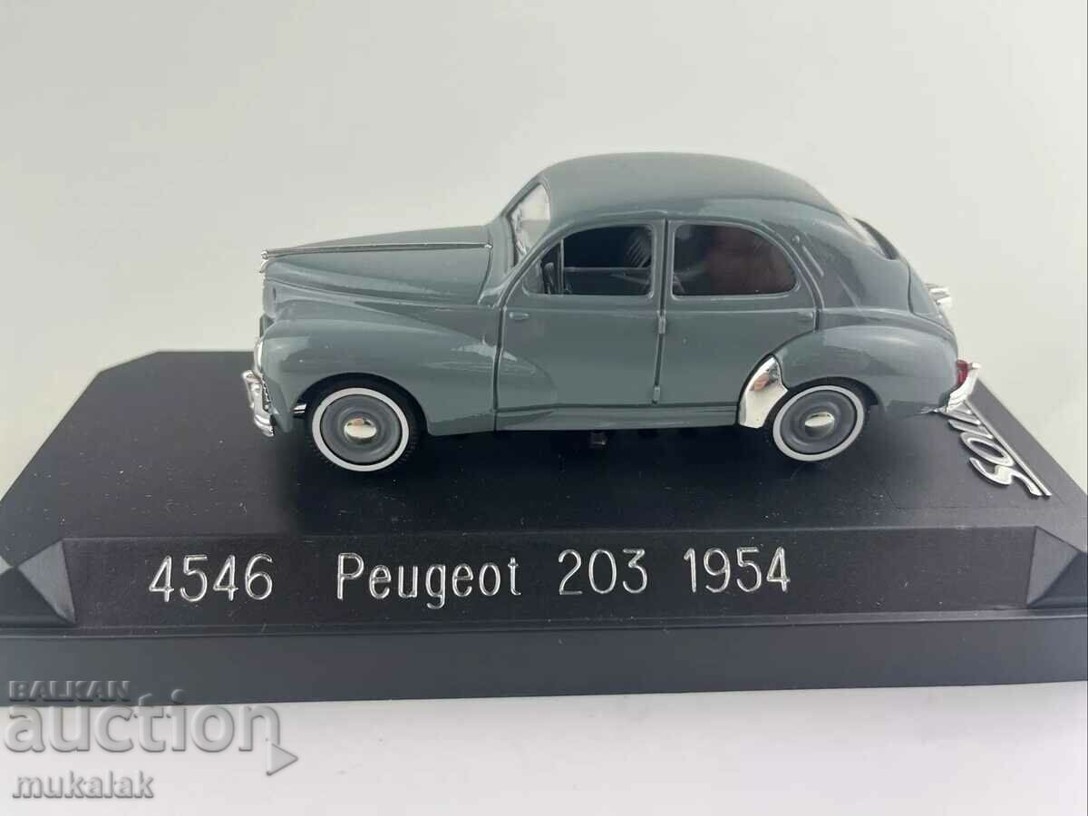 1:43 SOLIDO PEUGEOT 203 TROLLEY TOY MODEL