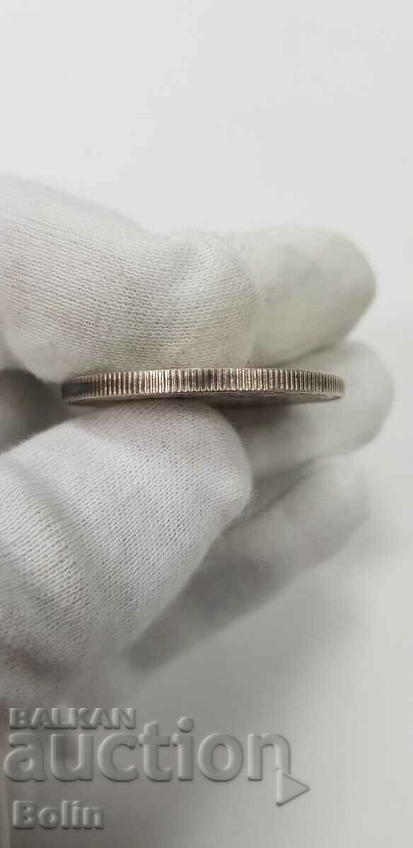 Πολύ σπάνιο ασημένιο νόμισμα 5 φράγκων 1879 - Ελβετία - 5 Πολύ σπάνιο ασημένιο νόμισμα 5 φράγκων 1879 - Ελβετία - 5