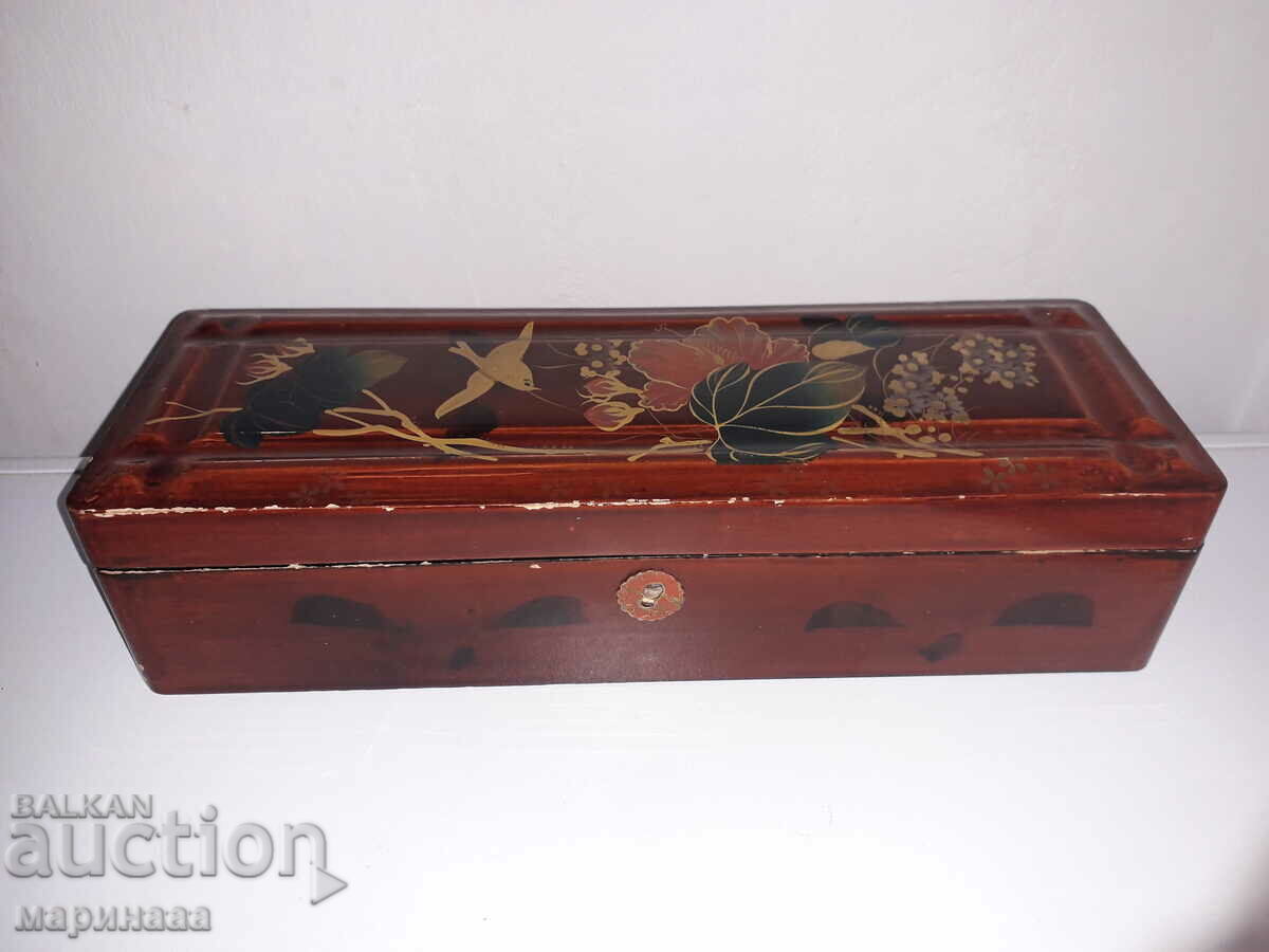 OLD PAINTED BOX