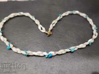 NECKLACE, necklace, mother of pearl and turquoise jewelry, 10/29/24