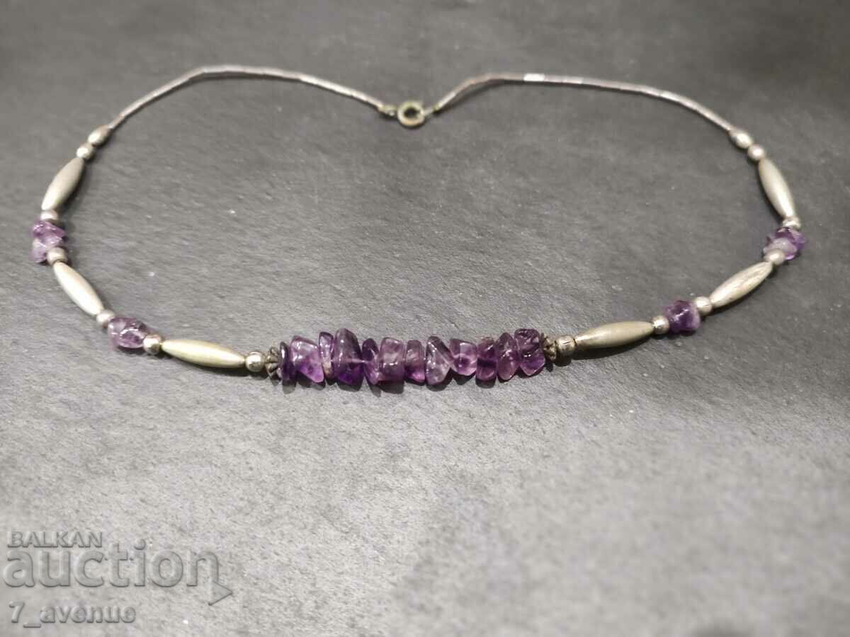 Аукцион КОЛИЕ, гердан, накит, аметист и вероятно сребро 29.10.24 Аукцион КОЛИЕ, гердан, накит, аметист и вероятно сребро 29.10.24