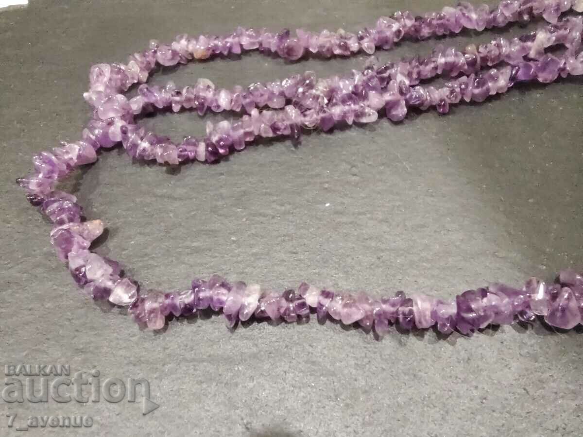 NECKLACE, necklace, jewelry, natural amethyst 10/29/24