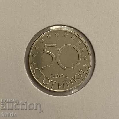 Bulgaria 50 stotinki / Bulgaria 50 stotinki 2004 with price 1.50 BGN | € 0.77 Bulgaria 50 stotinki / Bulgaria 50 stotinki 2004 with price 1.50 BGN | € 0.77