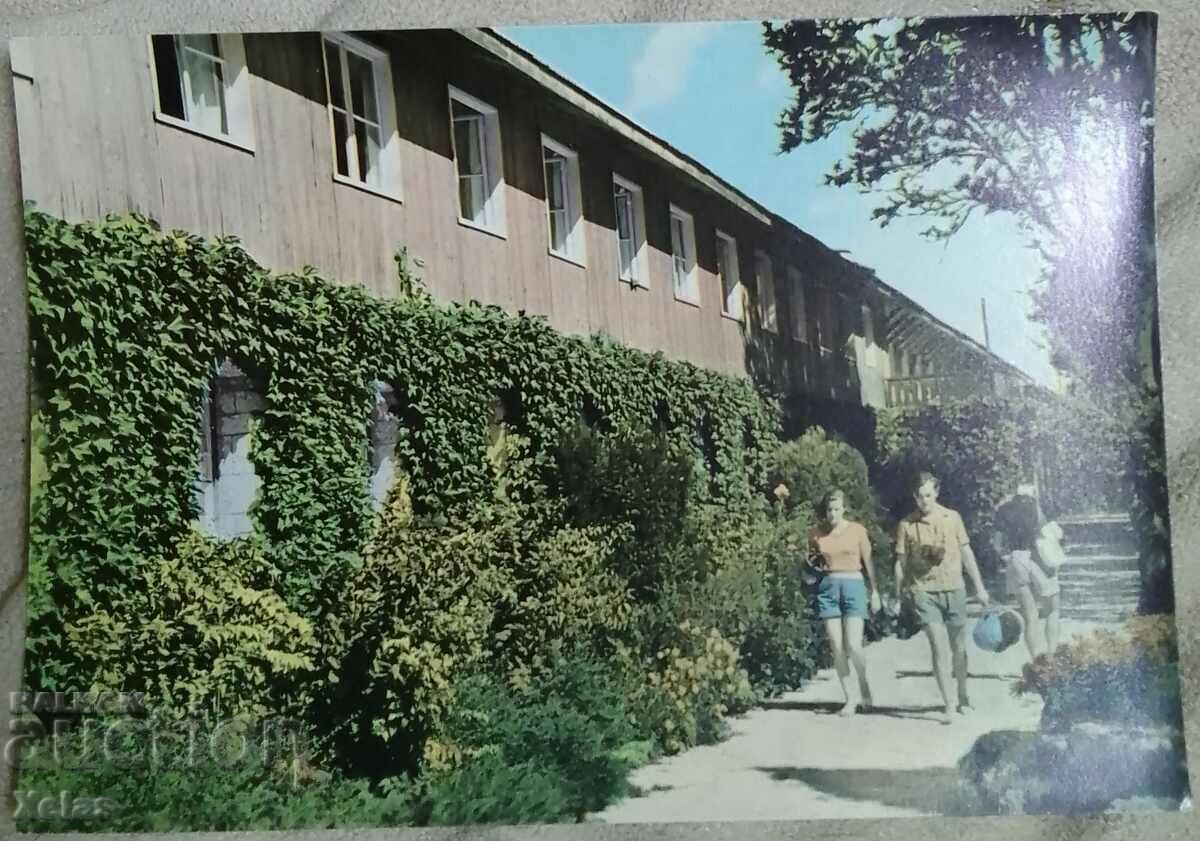 Old postcard Varna 1960s