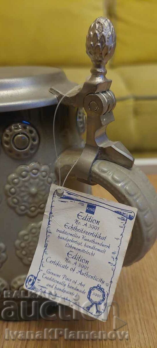 Delivery of A pint of new Germany Delivery of A pint of new Germany