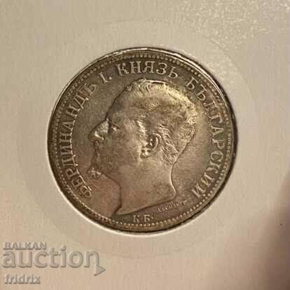 Βουλγαρία 2 λέβα / Βουλγαρία 2 λέβα 1891 - 6 Βουλγαρία 2 λέβα / Βουλγαρία 2 λέβα 1891 - 6