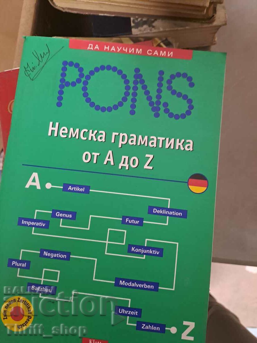 PONS - German grammar short from A to Z