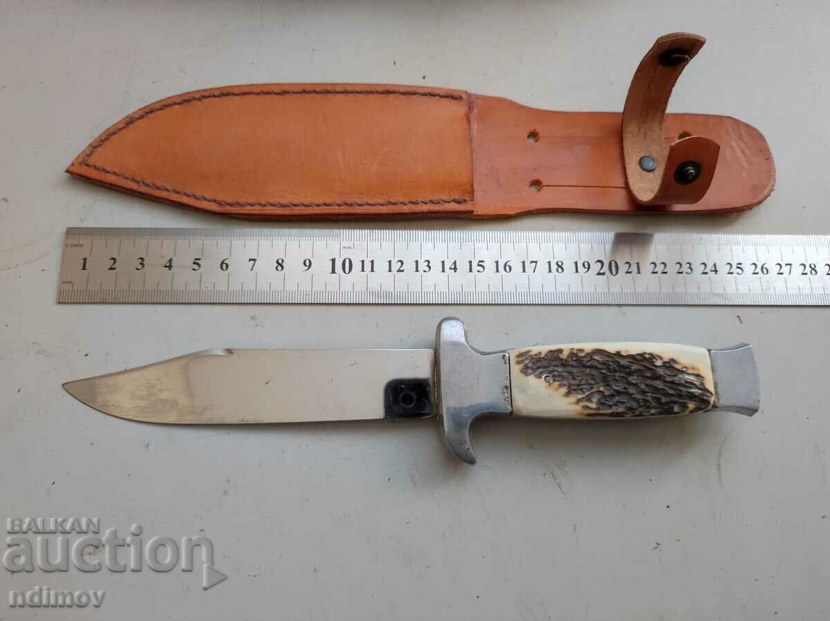 French Horn hunting knife