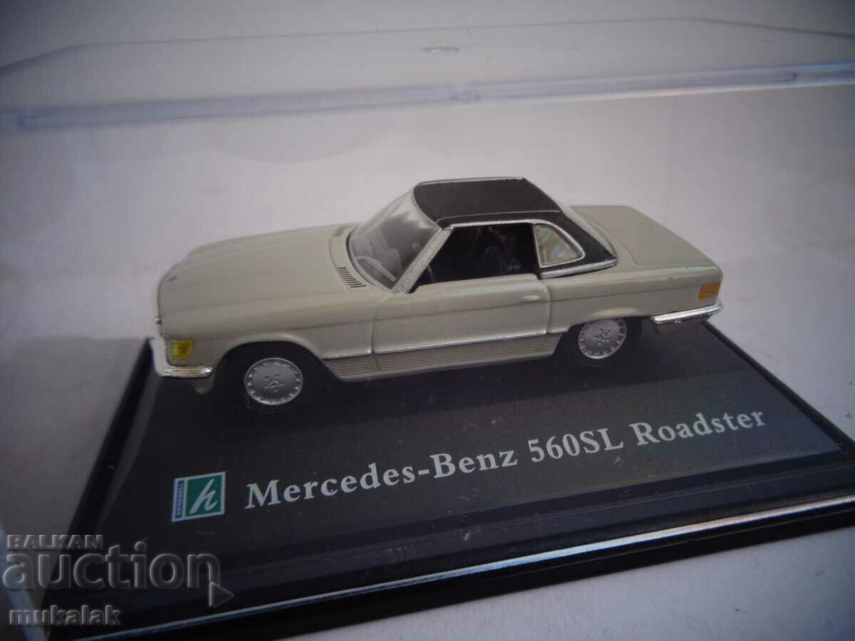 1:72 HONGWELL MERCEDES BENZ 560 SL MODEL DE MAȘINĂ DE JUcărie