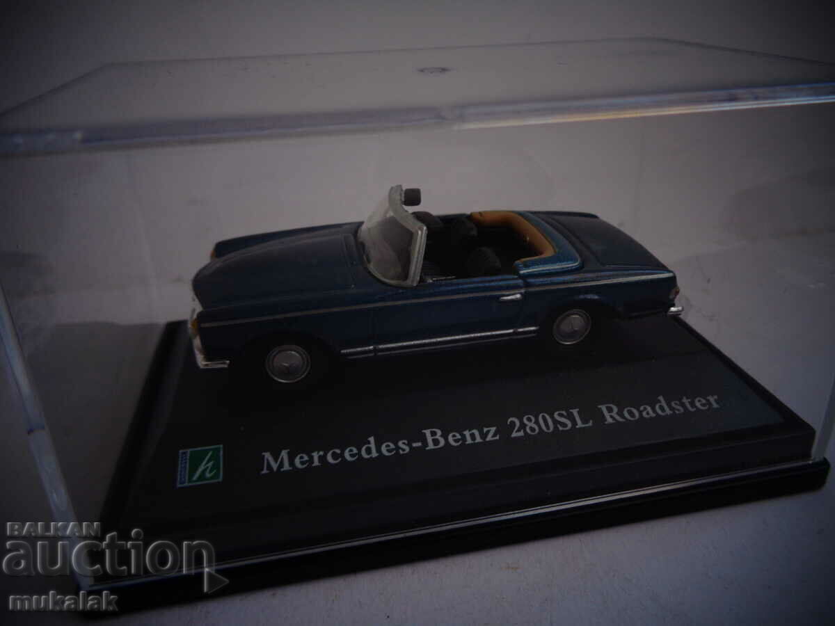 1:72 HONGWELL MERCEDES BENZ  280 SL  ИГРАЧКА КОЛИЧКА МОДЕЛ