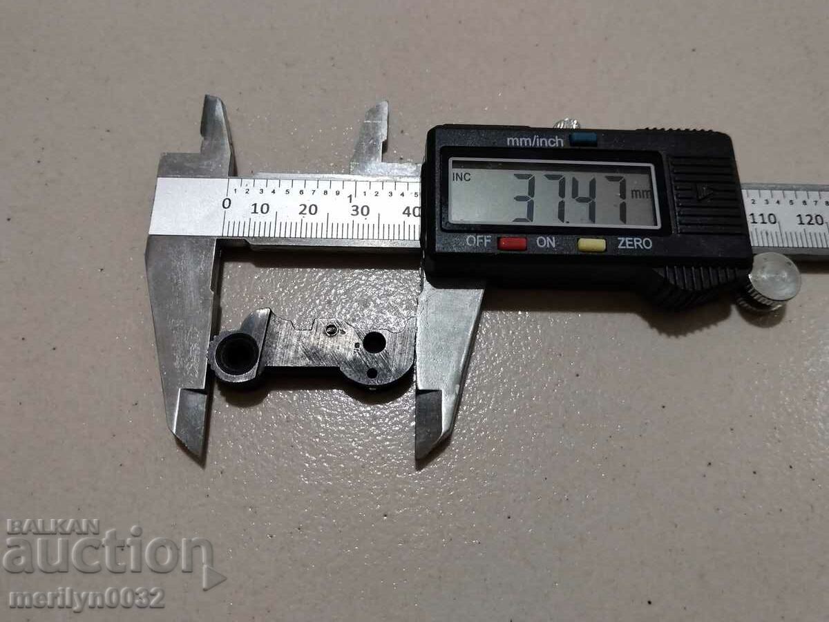 Wehrmacht WW2 Walter PP pistol hammer part detail - 6 Wehrmacht WW2 Walter PP pistol hammer part detail - 6