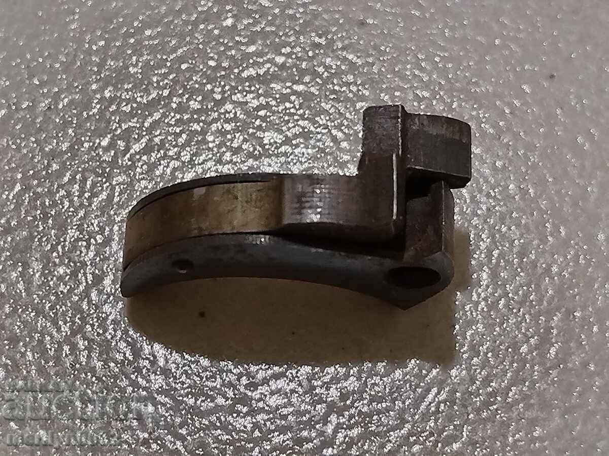Delivery of Part, trigger detail for Mauser pistol 1910 year 6.35 mm Delivery of Part, trigger detail for Mauser pistol 1910 year 6.35 mm