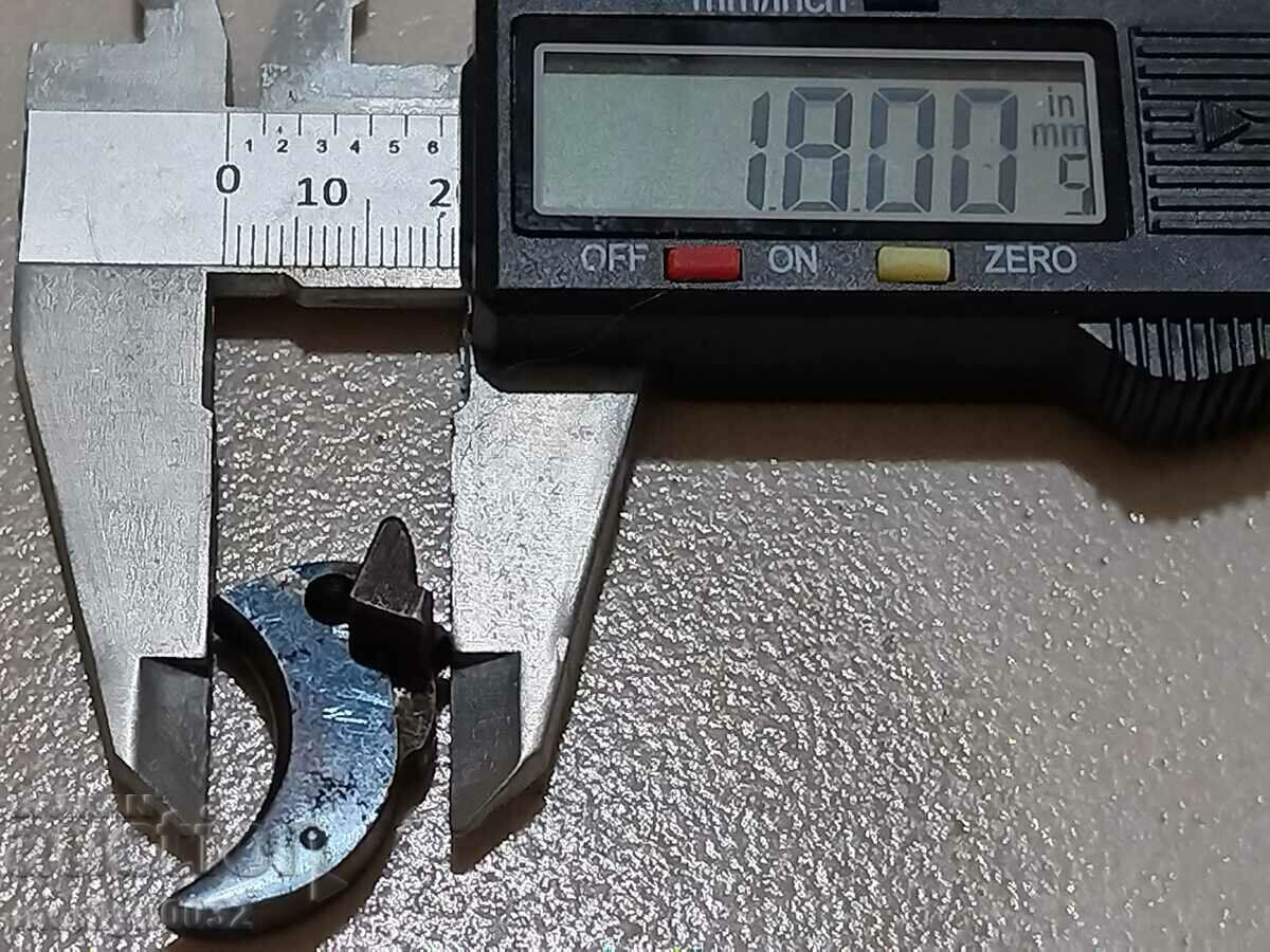 Part, trigger detail for Mauser pistol 1910 year 6.35 mm - 6 Part, trigger detail for Mauser pistol 1910 year 6.35 mm - 6