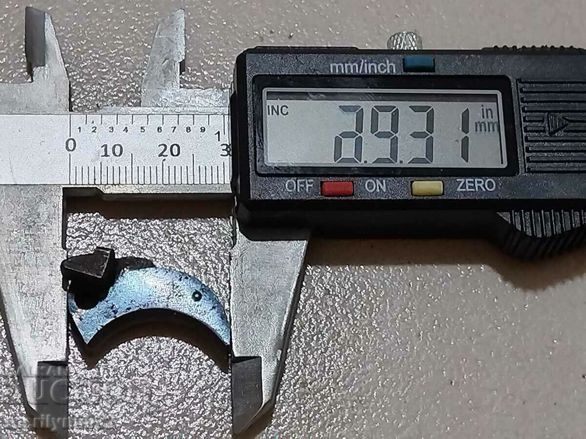 Part, trigger detail for Mauser pistol 1910 year 6.35 mm - 7 Part, trigger detail for Mauser pistol 1910 year 6.35 mm - 7