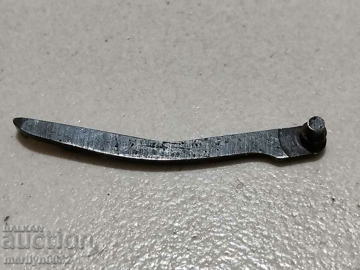 Part, detail for a 7.65mm Walther PP Wehrmacht WW2 pistol - 7 Part, detail for a 7.65mm Walther PP Wehrmacht WW2 pistol - 7