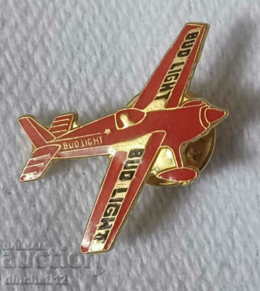 Auction Badge. Bud Light plane. Aviation 1 Auction Badge. Bud Light plane. Aviation 1