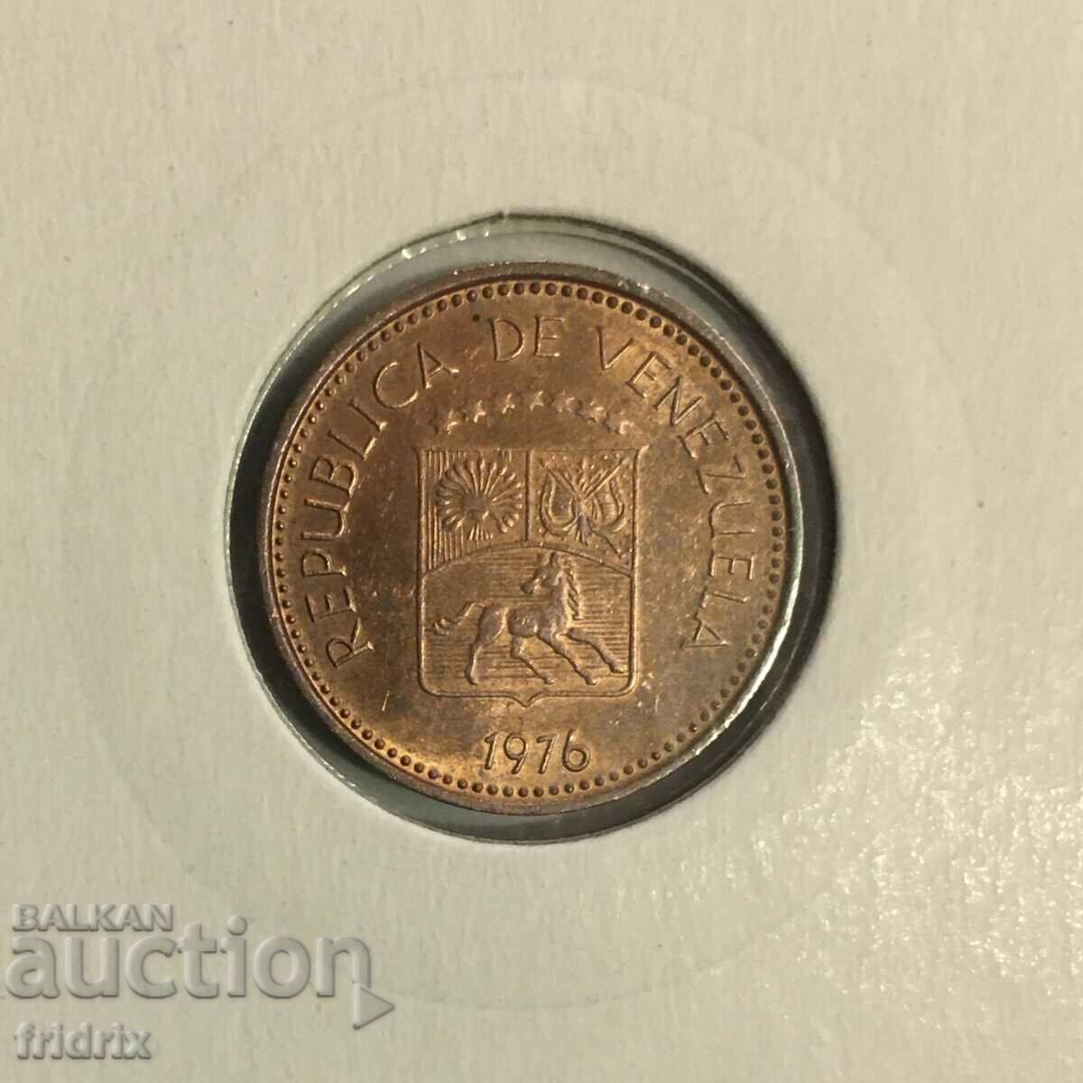 Venezuela 5 centimos 1976 / Venezuela 5 centimos MA cu preț 3.00 BGN | € 1.53 Venezuela 5 centimos 1976 / Venezuela 5 centimos MA cu preț 3.00 BGN | € 1.53