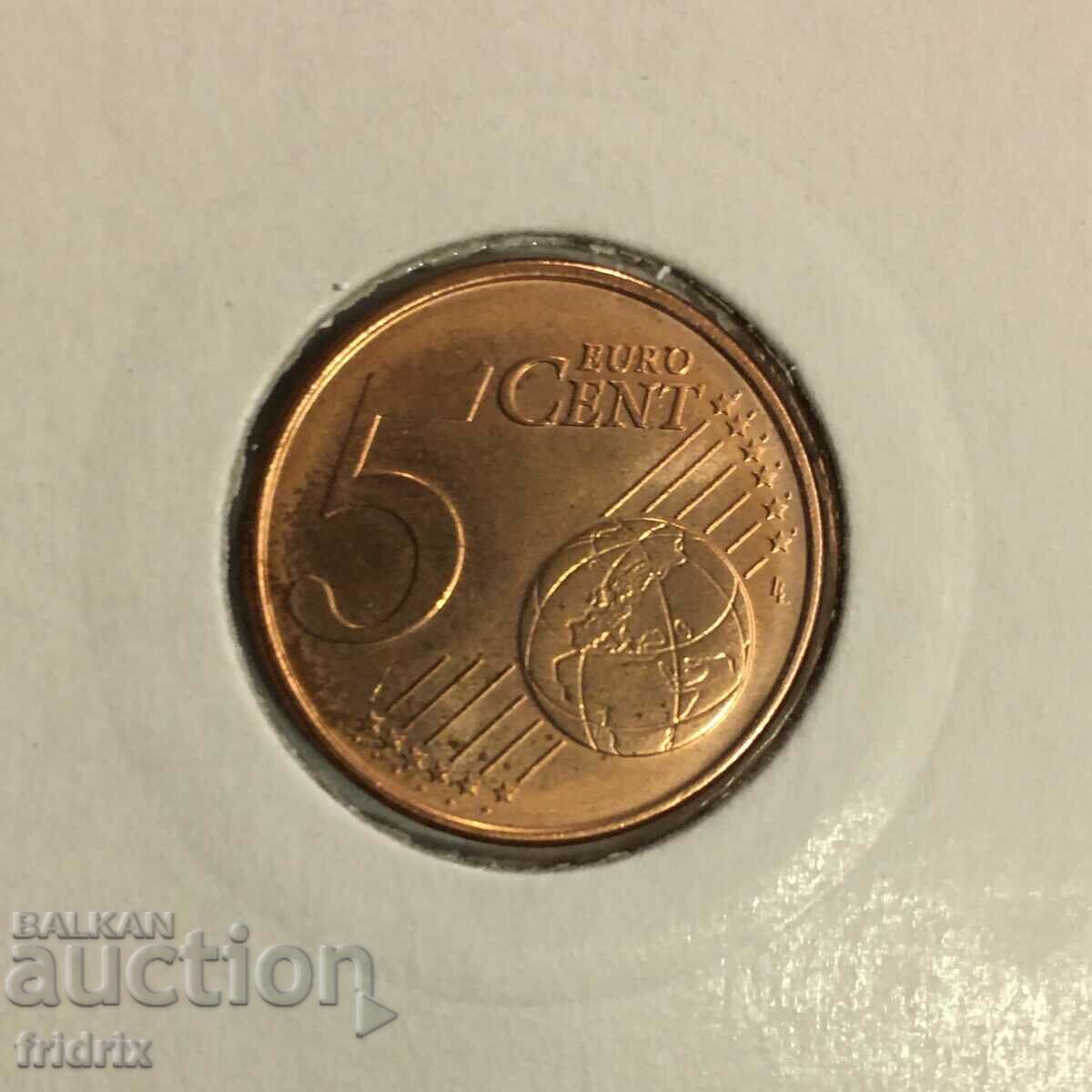 Netherlands 5 euro cent 2015 / Netherlands 5 euro cent MA with price 12.00 BGN | € 6.14