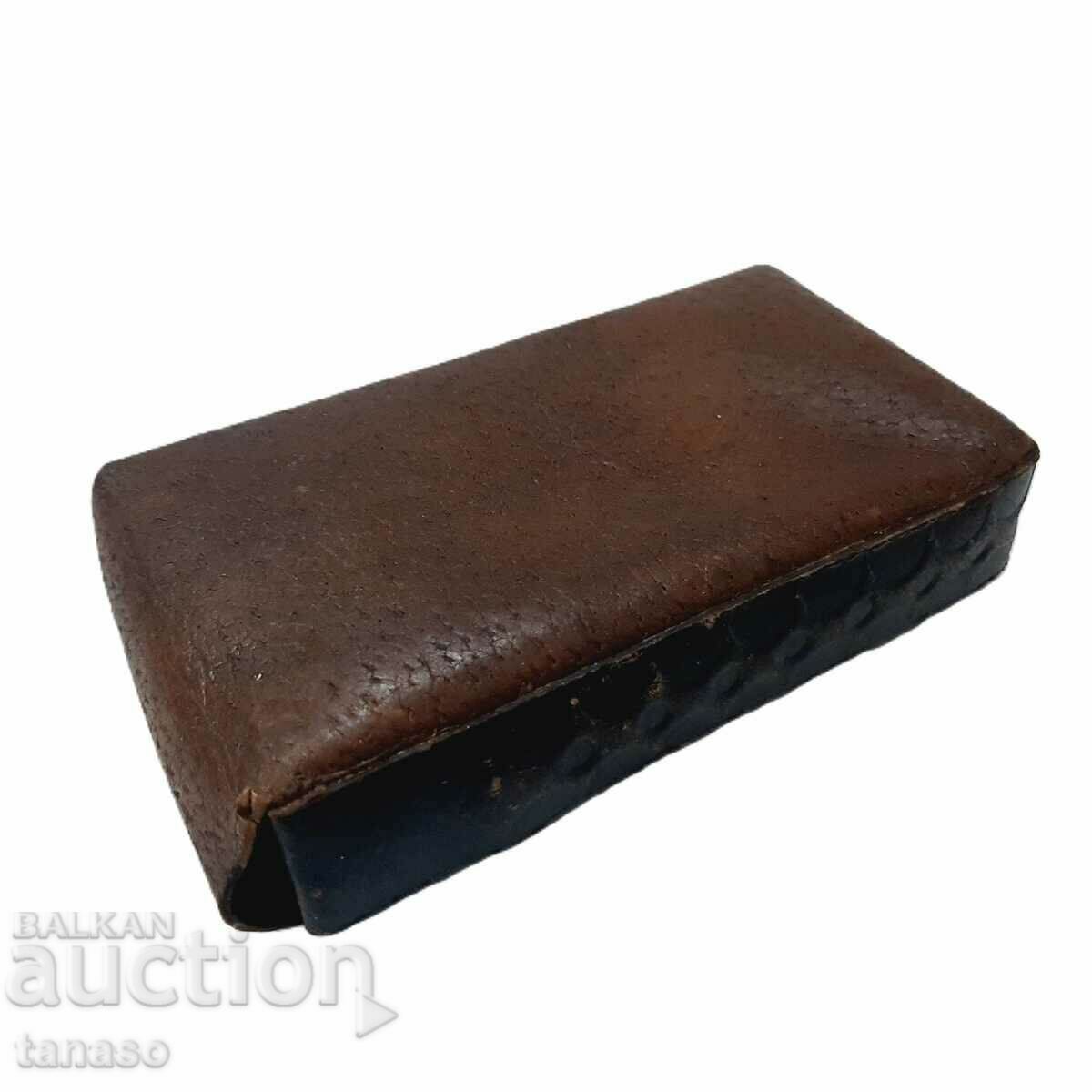 Old leather snuff box "Sofia" (8.2) - 6