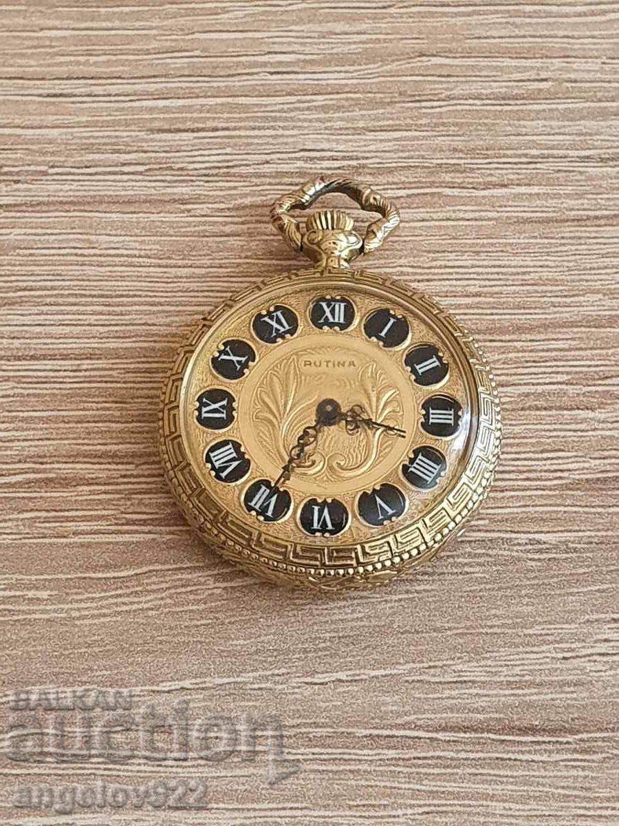 Swiss pocket watch RUTINA WORKING