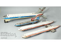 Lot Old metal toy model airplane toy planes