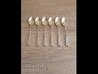 6 NS coffee spoons