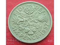6 pence 1957 - Great Britain