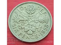 6 pence 1958 - Great Britain