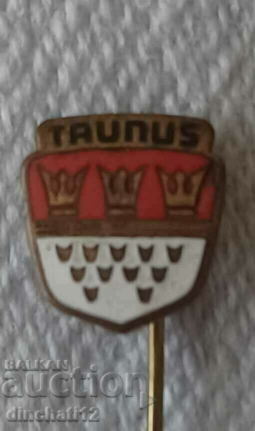 Delivery of Badge. Ford Taunus. Ford. Auto Moto