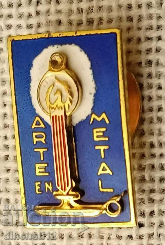 Auction  Buttonel Metal Art. Jewelry. ART AND METAL