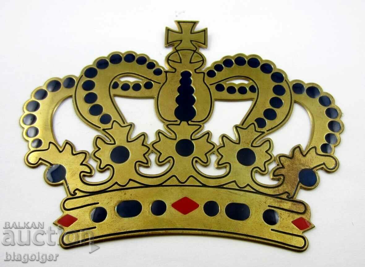 COROANA REGALA-DIMENSIUNE MARE-APLICA cu preț 11.99 BGN | € 6.13 COROANA REGALA-DIMENSIUNE MARE-APLICA cu preț 11.99 BGN | € 6.13