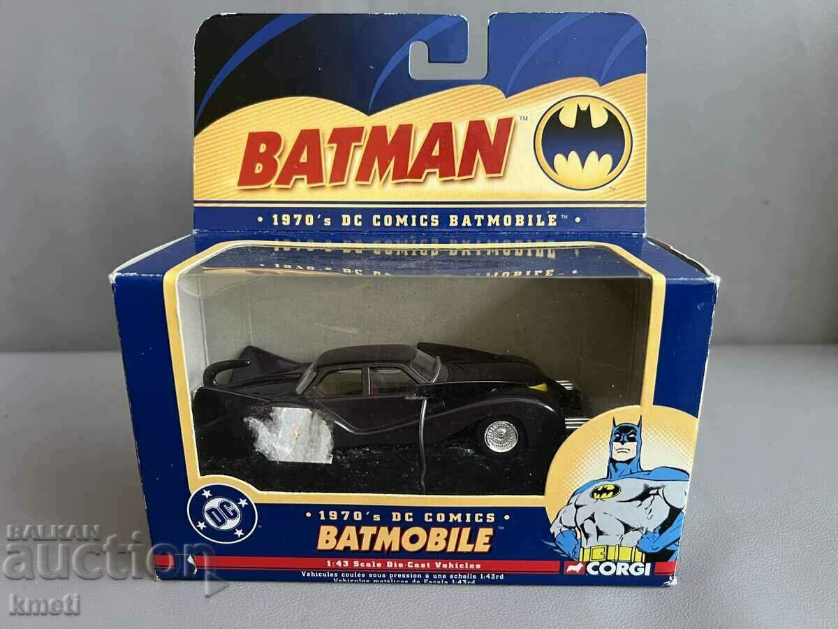 CORGI BATMOBILE BATMAN DC COMICS 1/43 Метална количка 1#