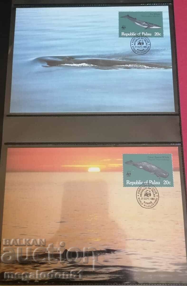 Palau - fauna WWF, balene cu preț € 2.62 | 5.12 BGN Palau - fauna WWF, balene cu preț € 2.62 | 5.12 BGN