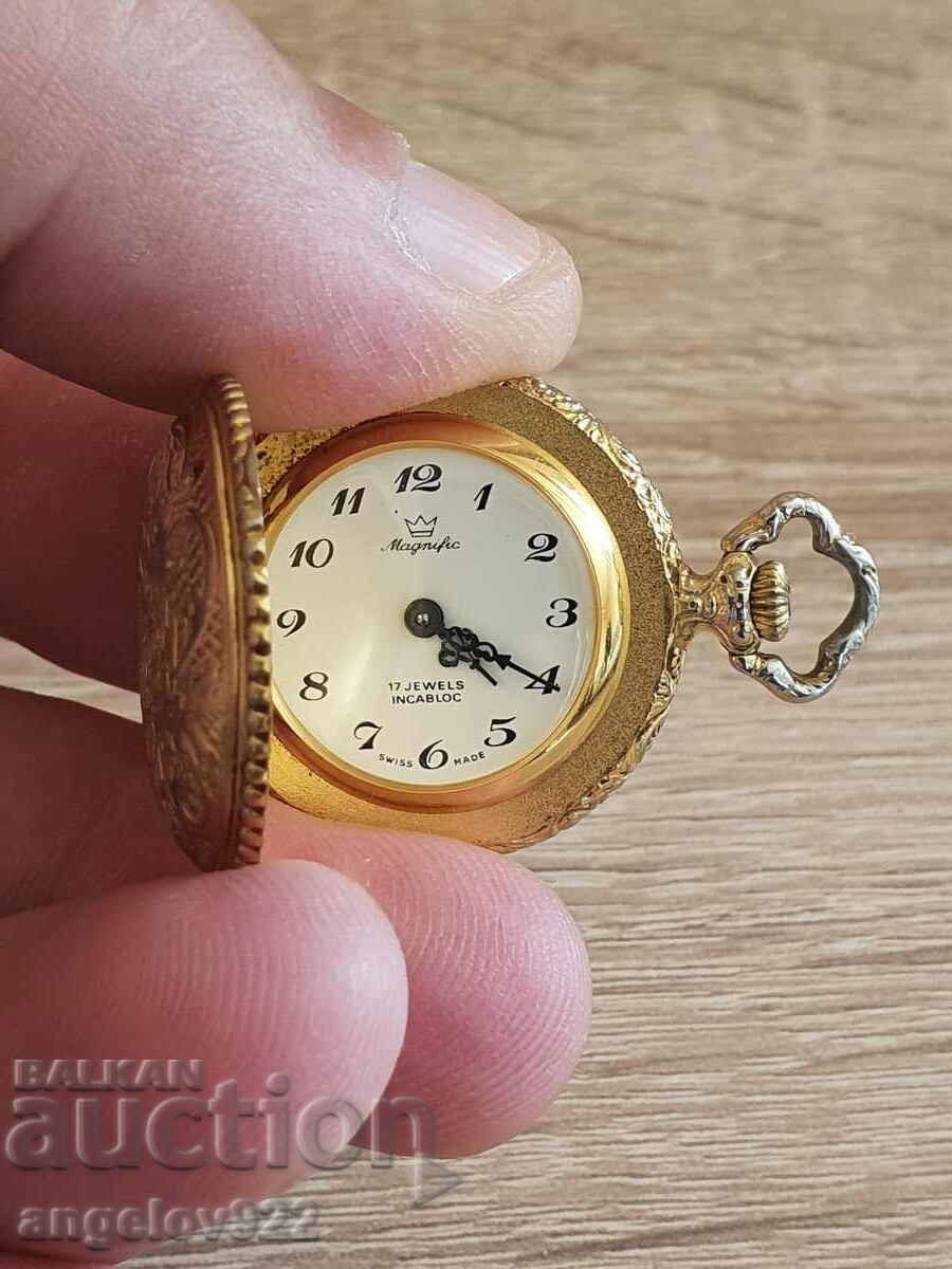 Magnific Swiss Pocket Watch WORKING