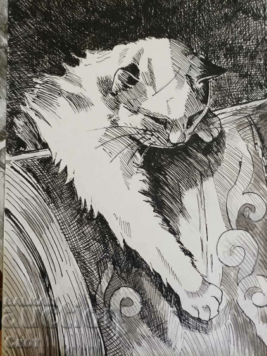 Σχέδιο με μελάνι Σχέδιο με μελάνι