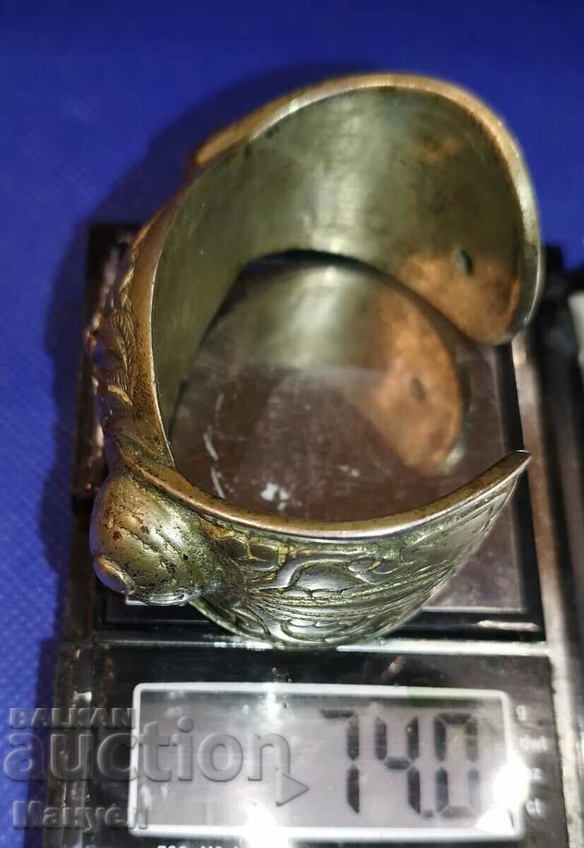 Old Renaissance silver bracelet (slingshot). - 7 Old Renaissance silver bracelet (slingshot). - 7