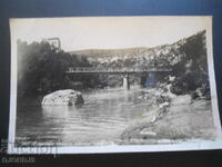 Tarnovo, Bridge between the tunnels, 1943, old postcard