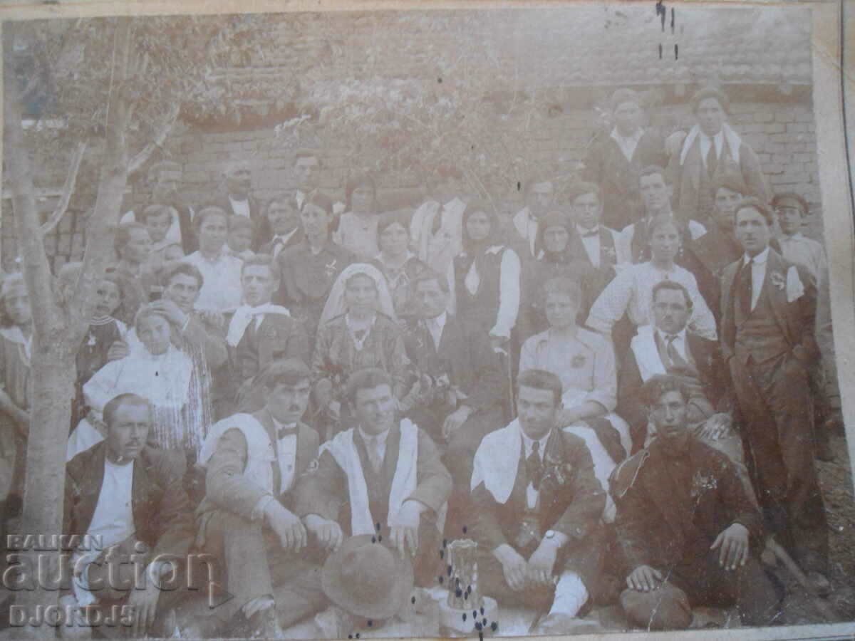 Foto veche, carton, K. Valkovu-fotograf, Byala Slatina cu preț 25.00 BGN | € 12.78