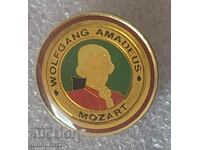 Insigna. Wolfgang Amadeus Mozart. Mozart