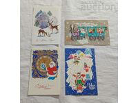 CHNG! GREETING CARDS LOT 4 PCS