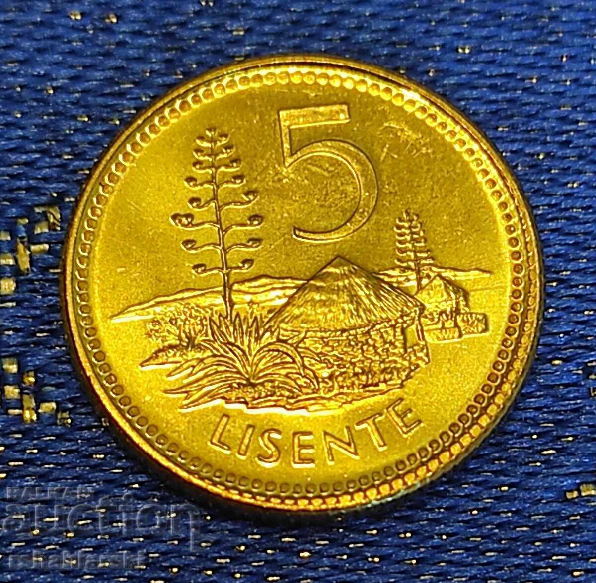 Licență Lesotho 5, 1998 (UNC)