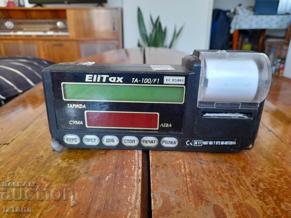 Old taxi Elitax, Elitax TA 100/F1