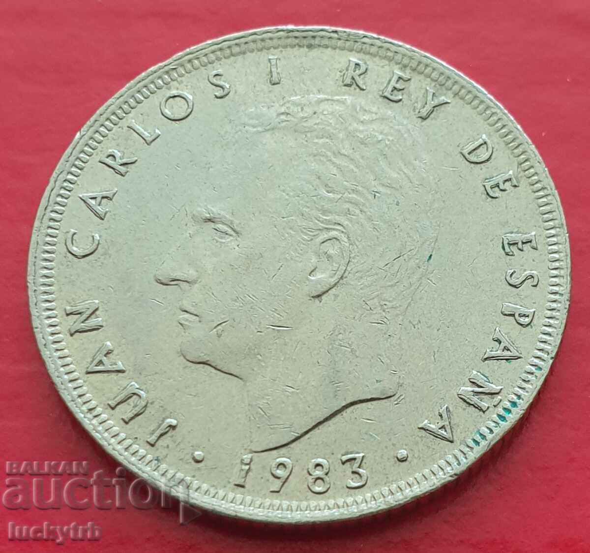 25 pesetas 1983 - Spain with price 0.80 BGN | € 0.41 25 pesetas 1983 - Spain with price 0.80 BGN | € 0.41