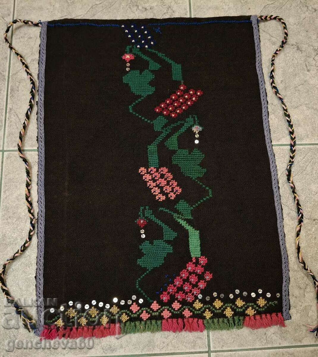 Authentic apron with embroidery