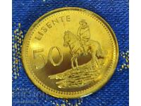 Lesotho 50 liste, 1998 (UNC)